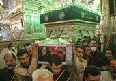عاشورای زنده در شیراز/ پیکر مطهر شهید اسکندری با حضور حماسی مردم تشییع شد + فیلم