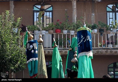 آیین علم گردانی در روستای درسجین شهرستان ابهر