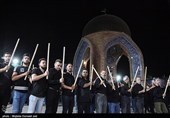 مراسم شاه حسین گویان شب تاسوعای حسینی در ارومیه