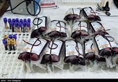مشارکت 2017 نفر در طرح اهدای نذر خون حسینی