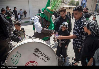 مراسم عزاداری تاسوعای حسینی در کرمانشاه 