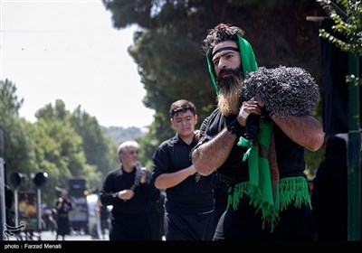 مراسم عزاداری تاسوعای حسینی در کرمانشاه 