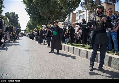 مراسم عزاداری تاسوعای حسینی در کرمانشاه