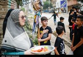آیین علم‌گردانی روز تاسوعا در روستای زیارت گرگان