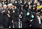 مراسم عزاداری تاسوعای حسینی در رشت 