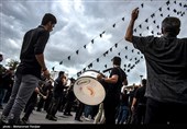 مراسم عزاداری تاسوعای حسینی در رشت