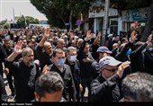 مراسم عزاداری تاسوعای حسینی در قزوین