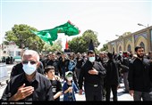 مراسم عزاداری تاسوعای حسینی در قزوین