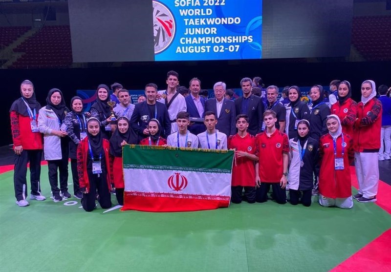 تکواندو نوجوانان جهان| دختران و پسران ایران نایب قهرمان شدند