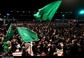 مراسم عزاداری هیئت عاشوراییان اصفهان به روایت تصویر