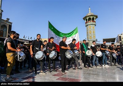 عزاداری تاسوعا در حرم حضرت معصومه (س)