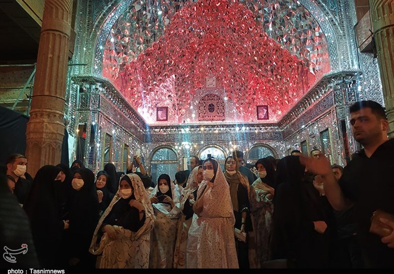 تمنّای شور و شعور حسینی عاشورائیان در آستان مقدس حضرت عبدالعظیم حسنی (ع) + فیلم و تصاویر