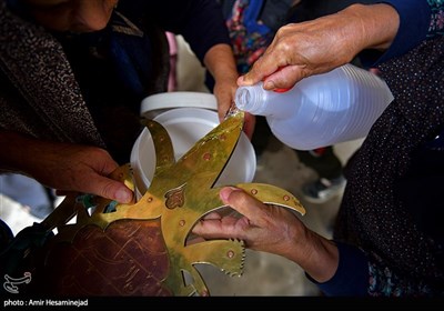 نخل گردانی در روستای تاریخی هزاوه اراک