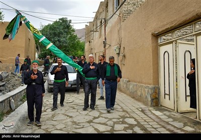 نخل گردانی در روستای تاریخی هزاوه اراک