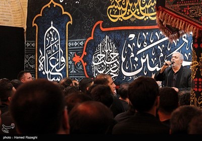 عزاداری هیات رزمندگان اسلام و مسجد زینبیه زنجان