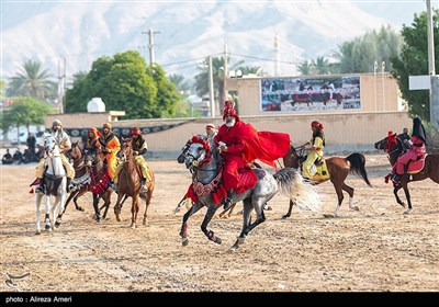 تعزیه روز عاشورا روستای چاهشرف - فارس