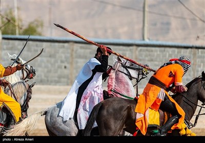 تعزیه روز عاشورا روستای چاهشرف - فارس