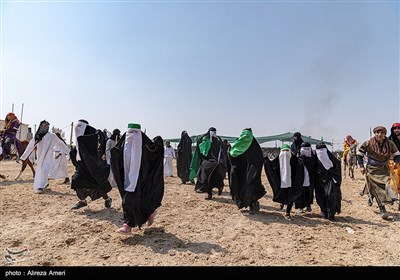 تعزیه روز عاشورا روستای چاهشرف - فارس