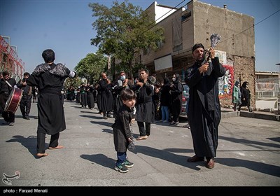 مراسم عزاداری عاشورای حسینی در کرمانشاه 