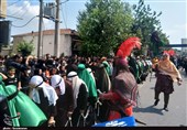 آیین عزاداری عاشورای حسینی در استان گلستان برگزار شد + تصویر