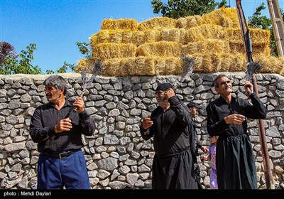 عزاداری عاشورای حسینی در روستاهای اهر