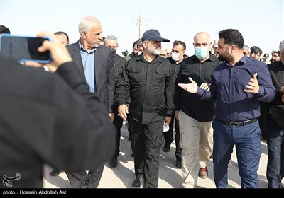 بازدید وزیر کشور از زیر ساخت های مرز شلمچه-