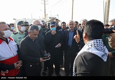 بازدید وزیر کشور از زیر ساخت های مرز شلمچه-