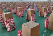 توزیع 4000 بسته کمک معیشتی با شعار تکریم حسینی در شهرقدس