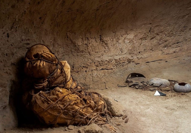 کشف یک مومیایی مرموز ۱۲۰۰ ساله در پرو! + عکس
