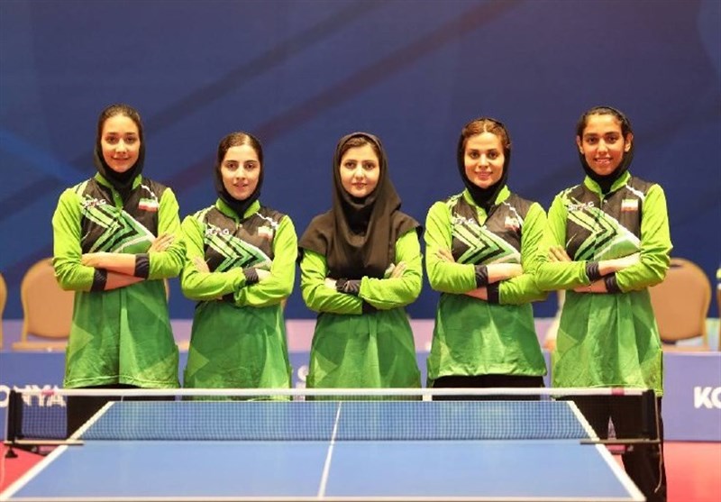 Iranian Table Tennis Teams Win Golds in ISG 2021