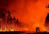 تداوم آتش سوزی‌های گسترده در فرانسه/ اتحادیه اروپا برای مقابله با بحران نیرو اعزام می‌کند