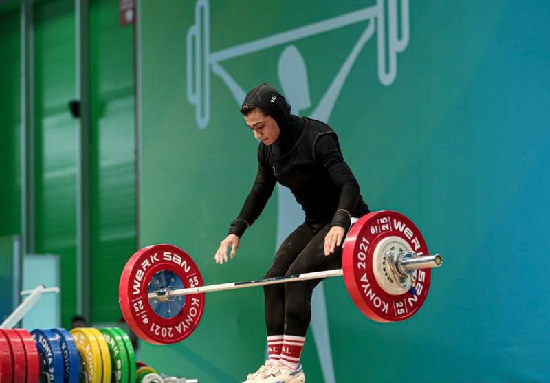 بازی‌های کشورهای اسلامی| بانوی وزنه‌بردار ایران چهارم شد
