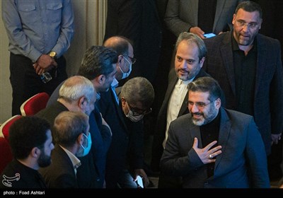  حضور محمدمهدی اسماعیلی وزیر ارشاد در مراسم بزرگداشت روز خبرنگار 