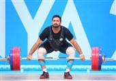 وزنه‌برداری قهرمانی آسیا| نمایندگان دسته 96 کیلوگرم ایران روی سکو نرفتند
