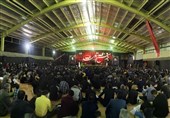 مراسم شب هفتم شهادت امام حسین(ع) در منطقه ویژه اقتصادی بیرجند برگزار شد + تصویر