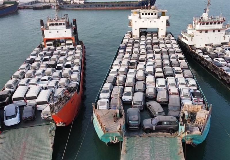 واردات 1100 دستگاه خودرو در بندر شهید باهنر