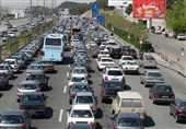 افزایش 48 درصدی تردد خودرو در جاده‌های کاشان