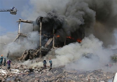  افزایش تلفات انفجار ایروان به ۶۶ نفر رسید/ نجات زن ایرانی از زیر آوار 