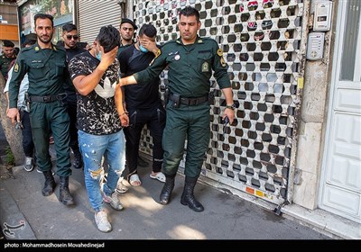 گرداندن 4 اراذل و اوباش خطرناک تهران