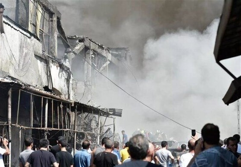 دستگیری 4 نفر در ارتباط با انفجار مرکز خرید ایروان ارمنستان