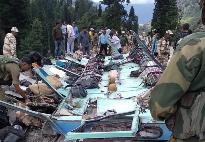 Six Indian Border Police Killed After Bus Falls in Kashmir Gorge