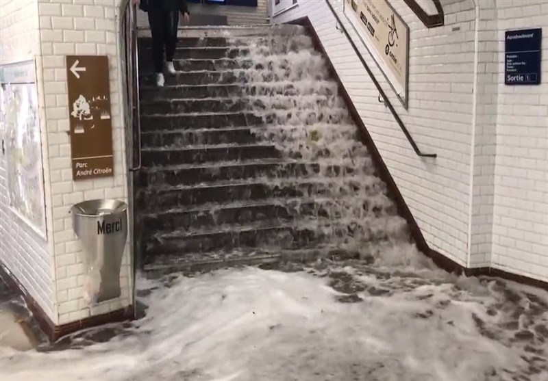 Heavy Rainfall Hits Paris after Recent Heatwave (+Video)