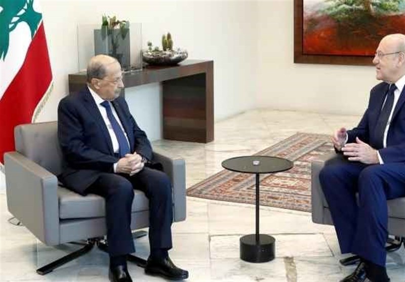 دیدار میقاتی با عون/ درخواست رئیس جمهور لبنان برای رسیدگی به پرونده انفجار بیروت