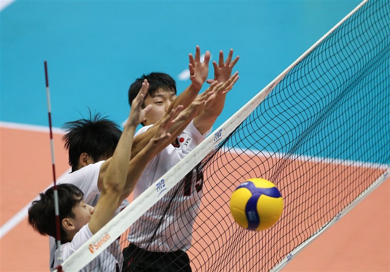والیبال نوجوانان آسیا| سومین پیروزی متوالی ژاپن