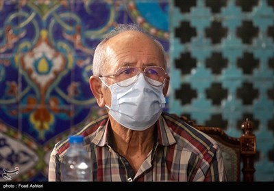 حضور محمد صیاد عکاس پیشکسوت در نشست خبری ششمین دوره نشان سال عکاسی مطبوعاتی ایران