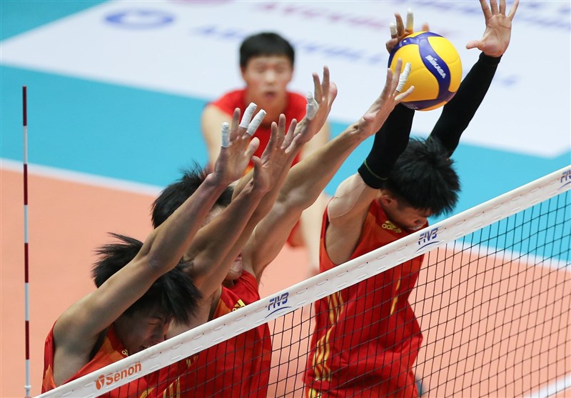والیبال نوجوانان آسیا| چین بر چین تایپه غلبه کرد