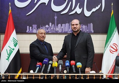 امضای تفاهم نامه بین استانداران تهران و کربلا