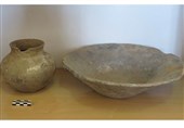 کشف 3 ظرف سفالی هزاره اول قبل از میلاد در روستای انذر طارم