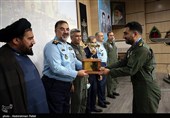مراسم دانش آموختگی خلبانان هواپیمای شکاری-همدان