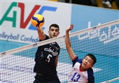 والیبال نوجوانان آسیا| تیم ایران به راحتی چین تایپه را شکست داد